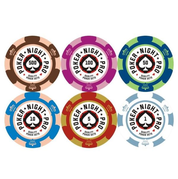 Texas Holdem 500-Piece Poker Set With Case & Gift Box - Image 5